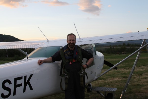 Super-piloten Fred og LN-SFK Fønix